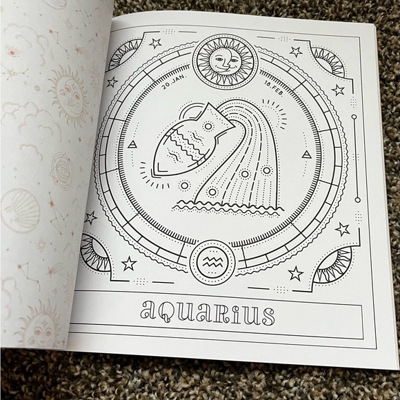 Astrology Coloring Book - Picture 8 of 16